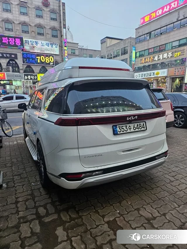 Kia Carnival 4th generation 2021 Белый из Кореи