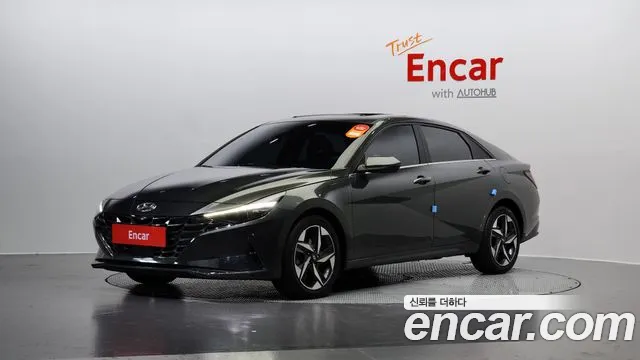 Hyundai Avante (CN7) 2020 Серый из Кореи