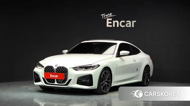 BMW 4 Series (G22) 2023 Белый из Кореи