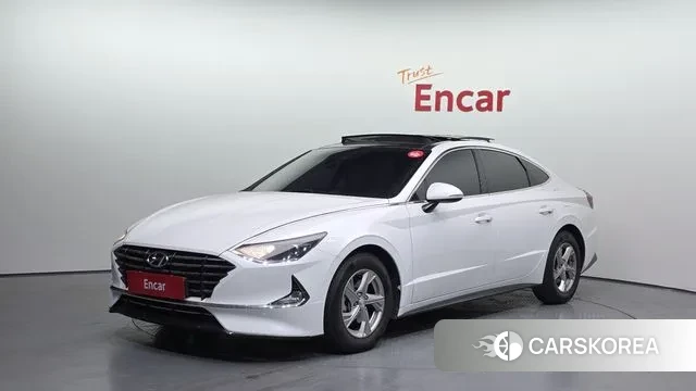 Hyundai Sonata (DN8) 2020 Белый из Кореи