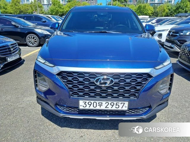 Hyundai Santa Fe TM 2018 Синий из Кореи