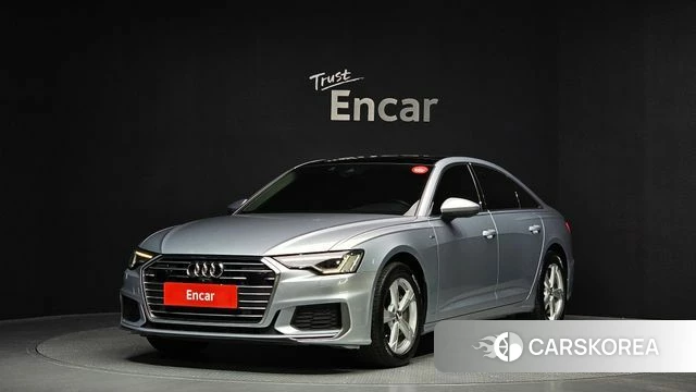 Audi A6 (C8) 2019 Серебряный из Кореи