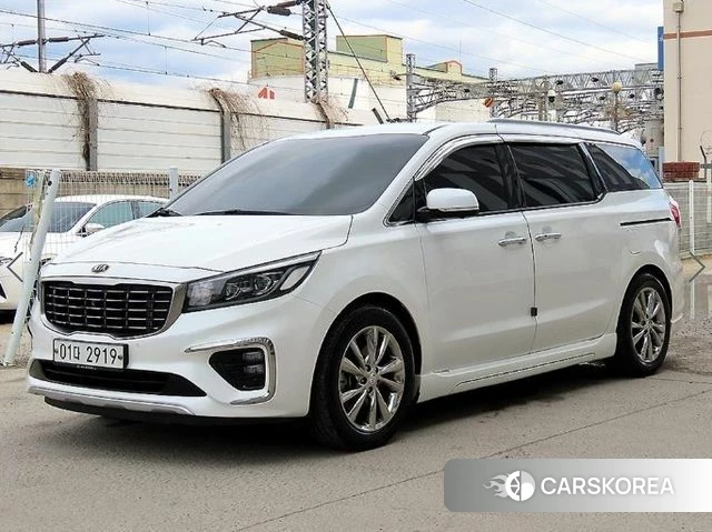 Kia The New Carnival 2019 Белый из Кореи