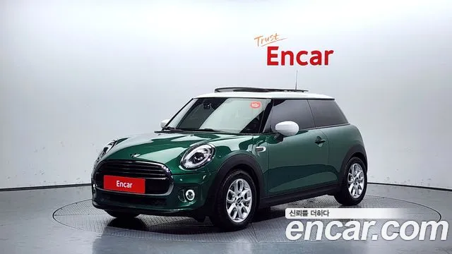 Mini Cooper 2020 Зеленый из Кореи