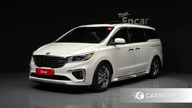 Kia The New Carnival 2018 Белый из Кореи