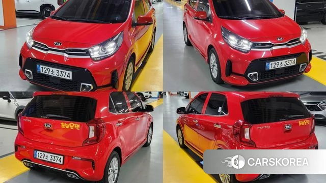 Kia Morning Urban (JA) 2020 Красный из Кореи