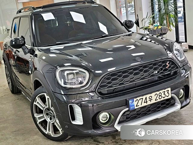 Mini Cooper S Countryman 2023 Черный из Кореи
