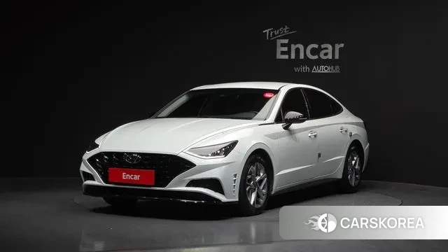 Hyundai Sonata (DN8) 2022 Белый из Кореи