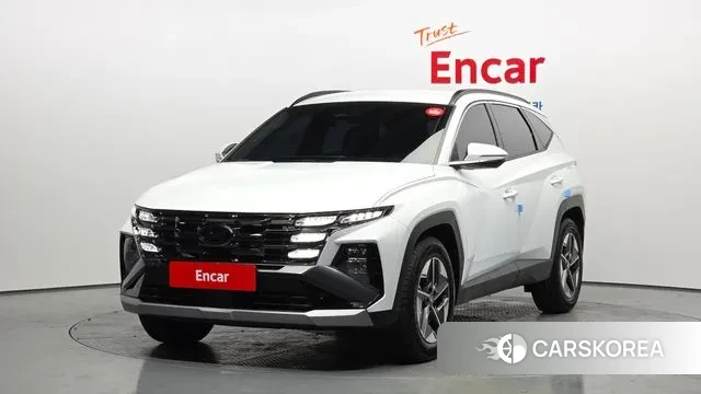 Hyundai The New Tucson Hybrid (NX4) 2025 Белый из Кореи