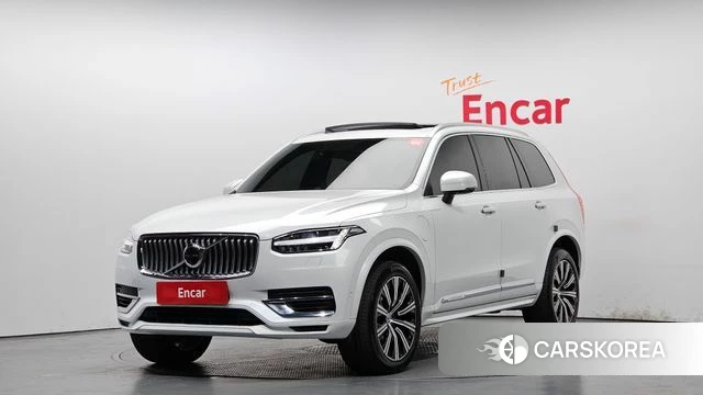 Volvo XC90 second Generation 2021 Белый из Кореи