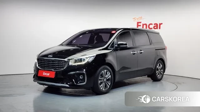 Kia The New Carnival 2018 Черный из Кореи