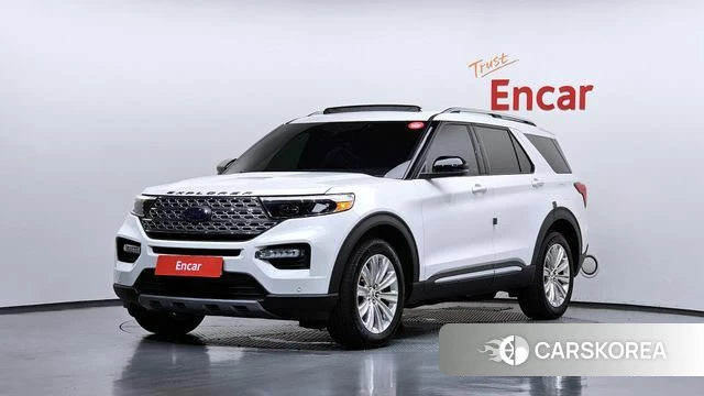 Ford Explorer 6th Generation 2019 Белый из Кореи