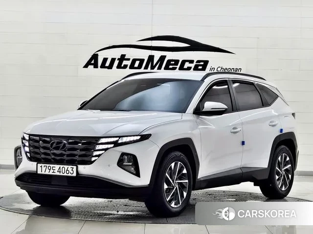 Hyundai Tucson (NX4) 2021 Белый из Кореи