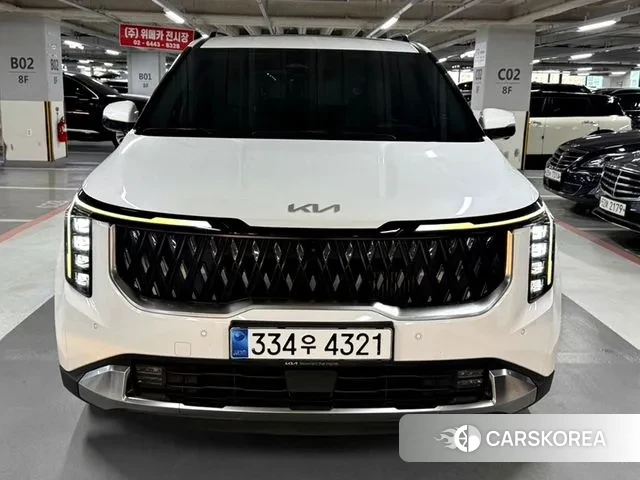 Kia The New Carnival 4th Generation 2024 Белый из Кореи