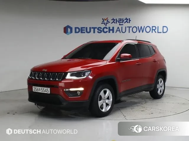 Jeep Compass 2nd Generation 2019 Красный из Кореи