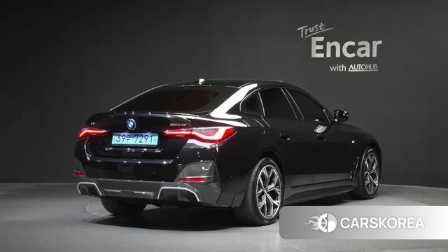 BMW i4 2022 Черный из Кореи