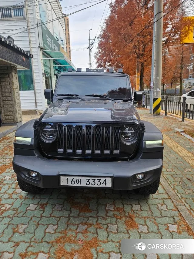 Jeep Wrangler (JL) 2018 Черный из Кореи