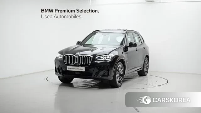 BMW X3 (G01) 2024 Черный из Кореи