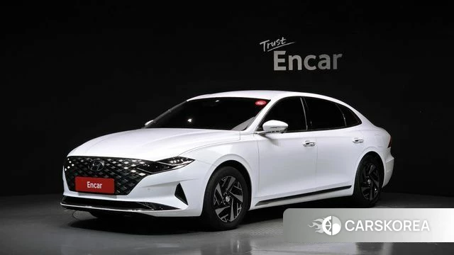Hyundai The New Grandeur IG Hybrid 2022 Белый из Кореи