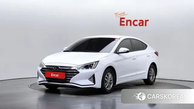 Hyundai The New Avante AD 2019 Белый из Кореи