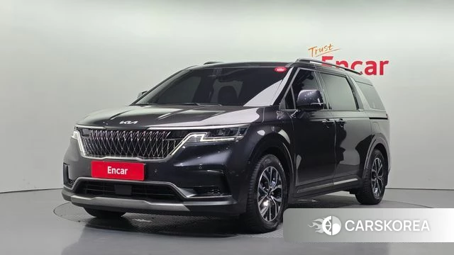 Kia Carnival 4th generation 2023 Серый из Кореи
