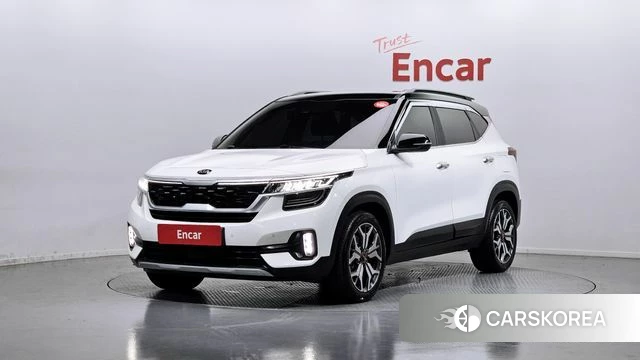 Kia Seltos 2021 Белый из Кореи
