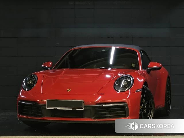 Porsche 911(992) 2021 Красный из Кореи