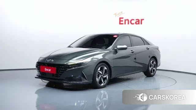 Hyundai Avante (CN7) 2021 Серый из Кореи