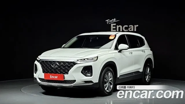 Hyundai Santa Fe TM 2020 Белый из Кореи