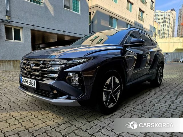 Hyundai The New Tucson Hybrid (NX4) 2024 Серый из Кореи