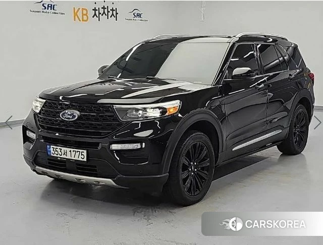 Ford Explorer 6th Generation 2021 Черный из Кореи