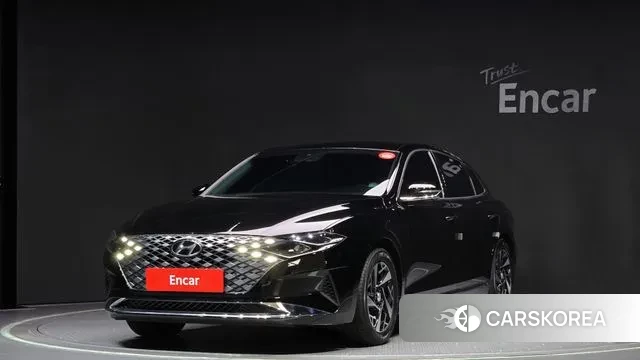 Hyundai The New Grandeur IG Hybrid 2022 Черный из Кореи