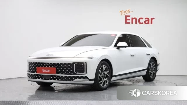 Hyundai Grandeur (GN7) 2023 Белый из Кореи