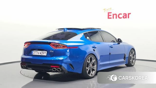 Kia Stinger 2018 Синий из Кореи