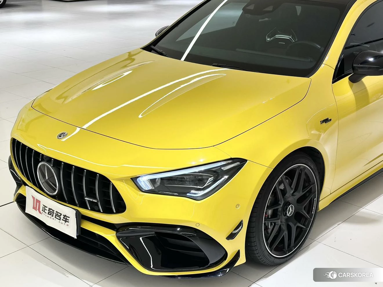 Mercedes-Benz CLA AMG 2020 Желтый из Китая