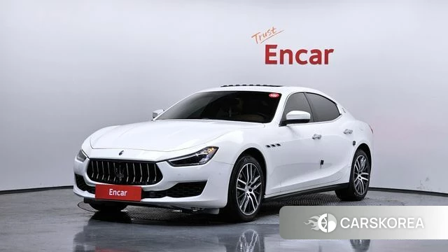 Maserati Ghibli 2019 Белый из Кореи
