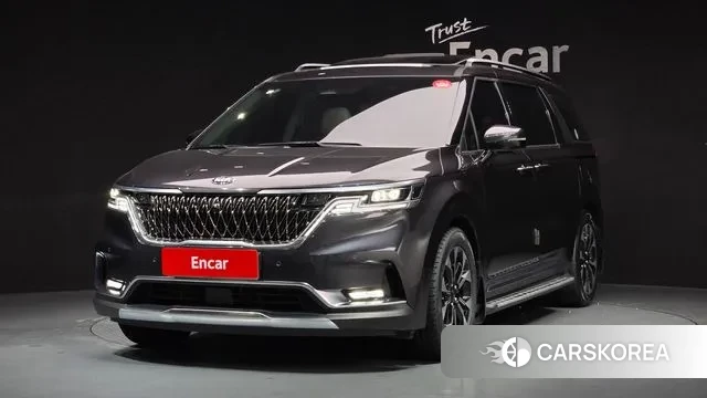 Kia Carnival 4th generation 2021 Серый из Кореи