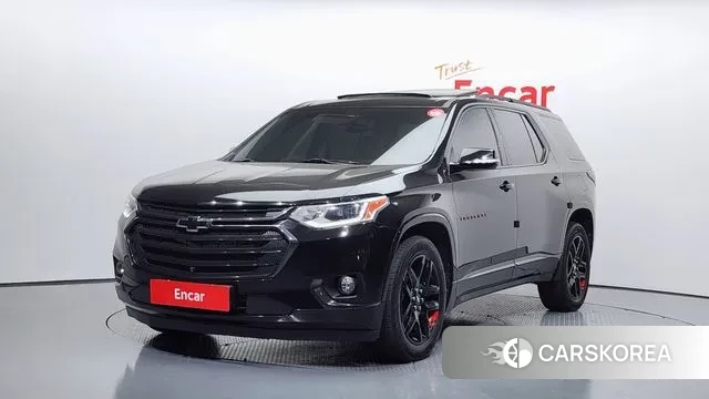 Chevrolet (GM Daewoo) Traverse 2021 Черный из Кореи