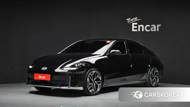 Hyundai Ionic 6 2023 Черный из Кореи