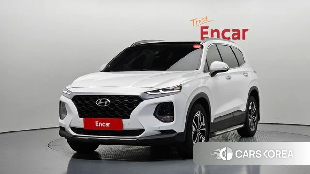 Hyundai Santa Fe TM 2019 Белый из Кореи