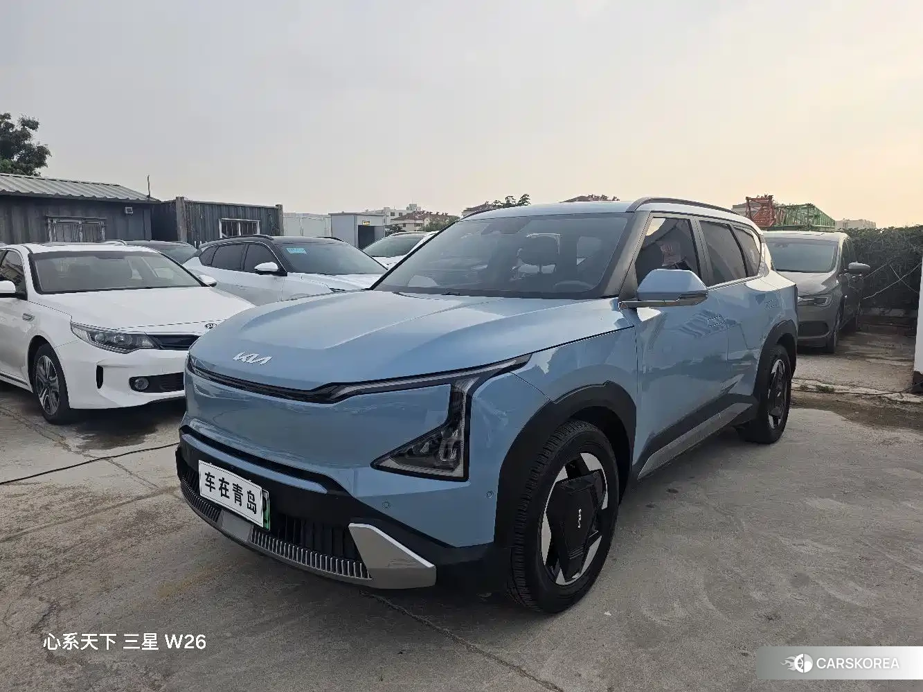 Kia EV5 2024 Синий из Китая