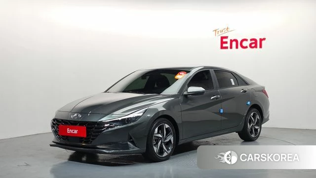 Hyundai Avante (CN7) 2021 Серый из Кореи