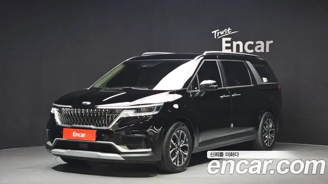 Kia Carnival 4th generation 2021 Черный из Кореи