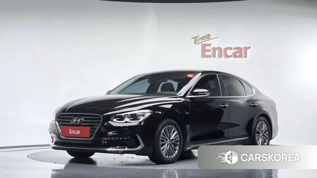 Hyundai Grandeur IG Hybrid 2018 Черный из Кореи