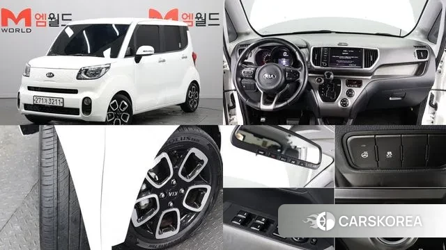 Kia The New Ray 2021 Белый из Кореи