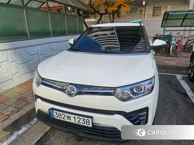 Ssangyong Berry New Tivoli 2022 Белый из Кореи