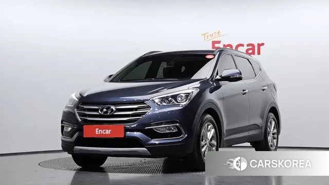 Hyundai Santa Fe The Prime 2018 Синий из Кореи