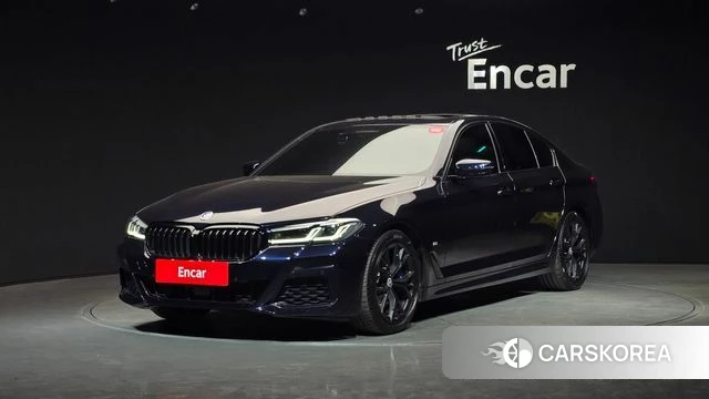 BMW 5 Series (G30) 2020 Синий из Кореи