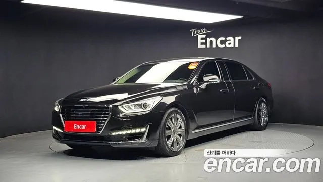 Genesis EQ900 2018 Черный из Кореи