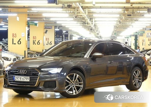 Audi A6 (C8) 2022 Серый из Кореи
